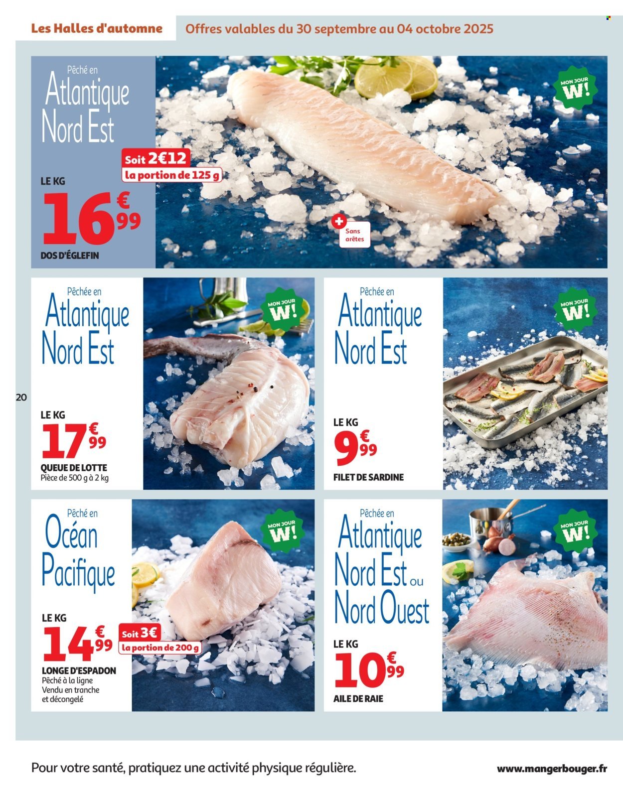 Catalogue AUCHAN - Les Halles d'automne : les prix bas, c'est toujours de saison (2025-09-30 - 2025-10-12)
