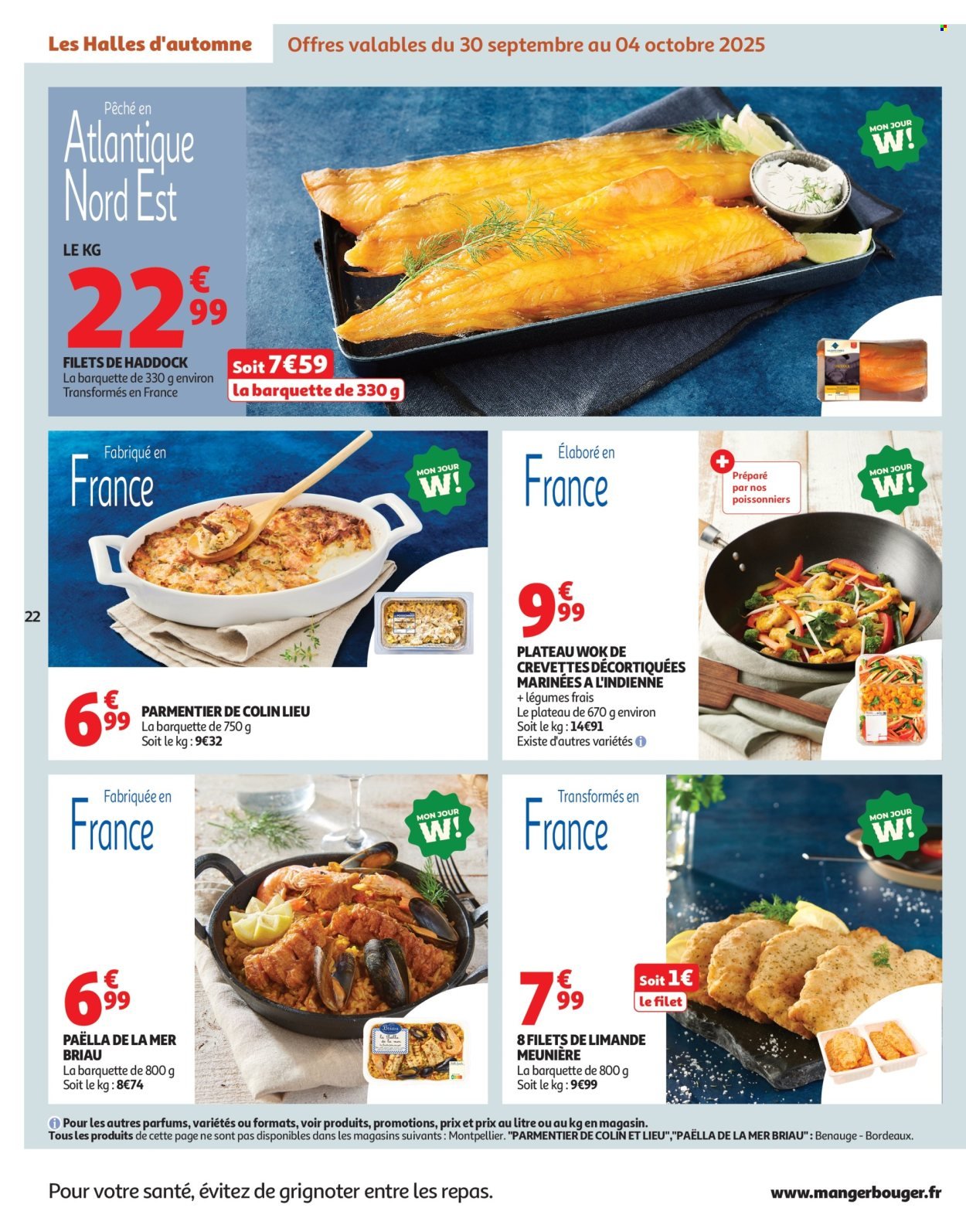 Catalogue AUCHAN - Les Halles d'automne : les prix bas, c'est toujours de saison (2025-09-30 - 2025-10-12)