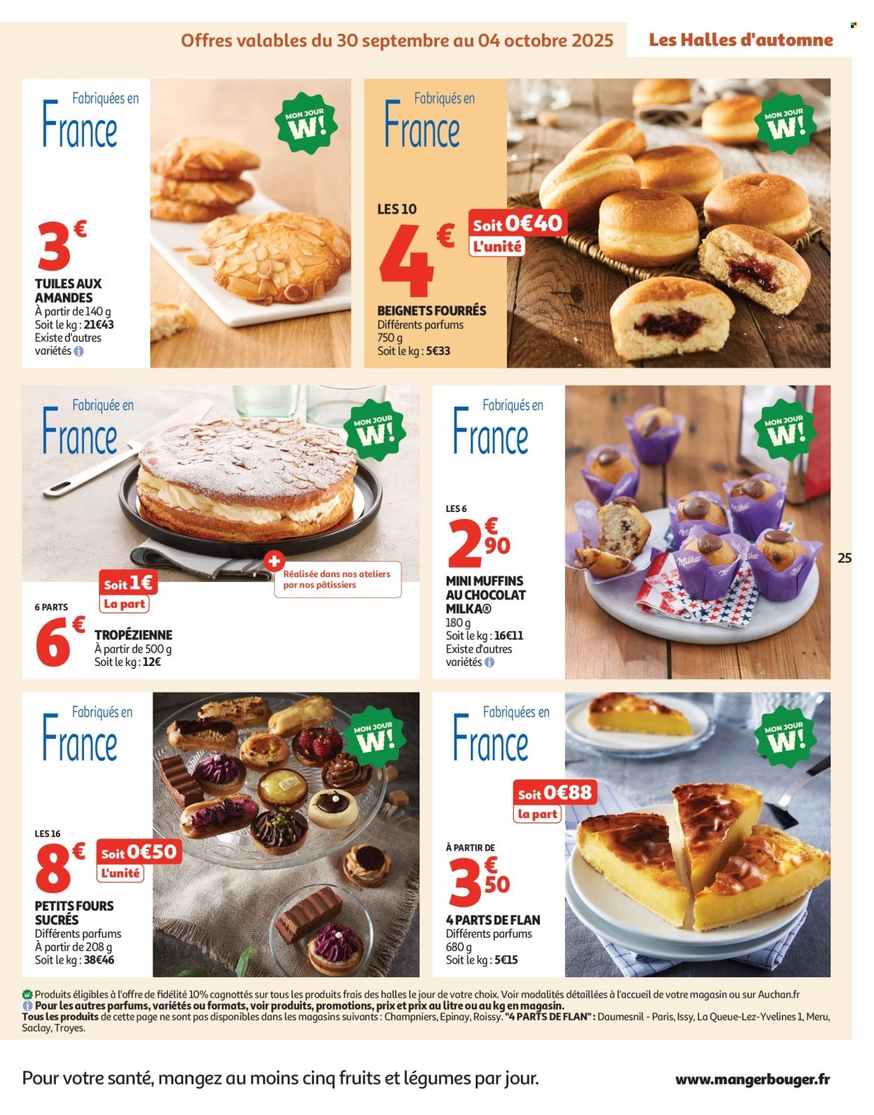 Catalogue AUCHAN - Les Halles d'automne : les prix bas, c'est toujours de saison (2025-09-30 - 2025-10-12)