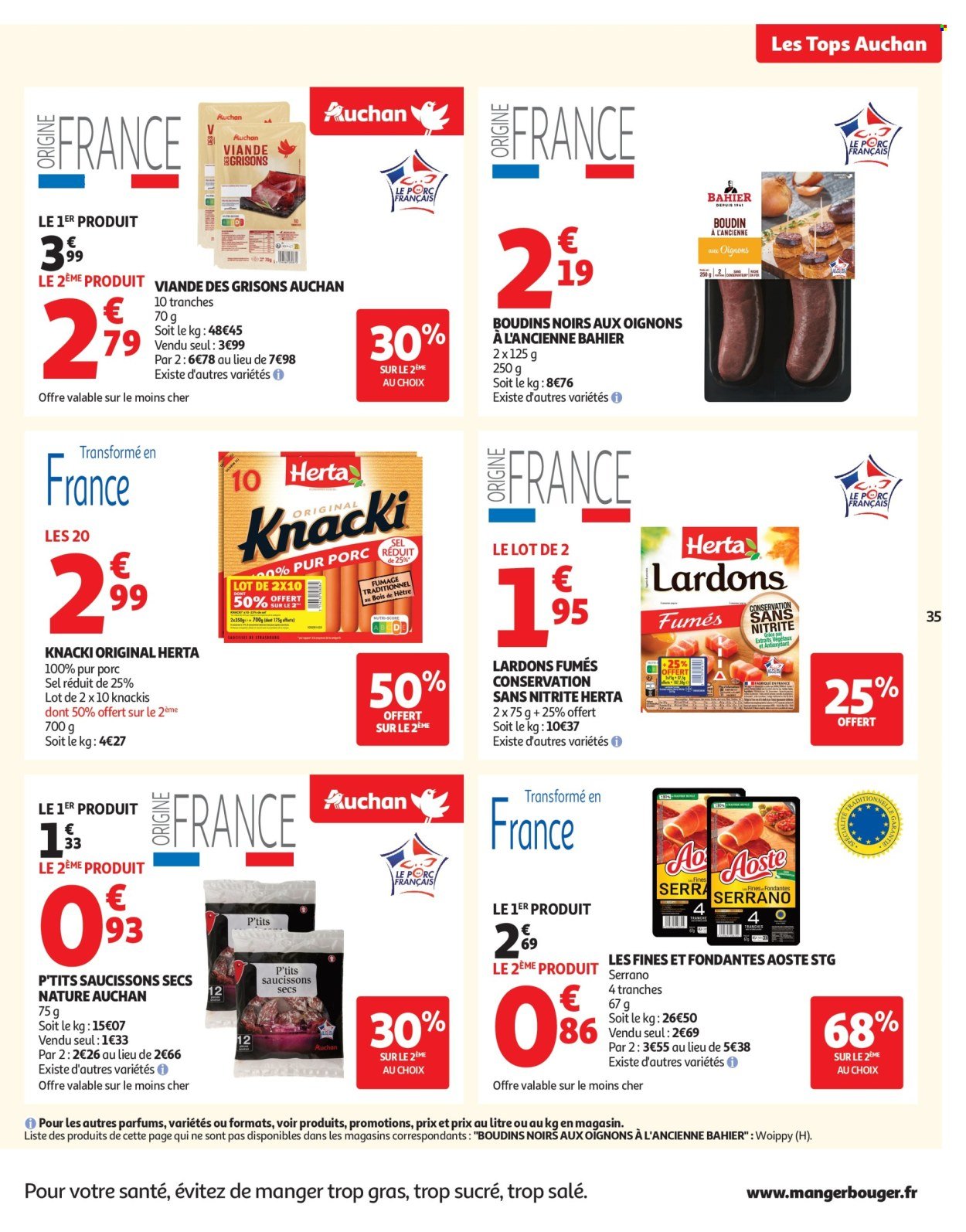 Catalogue AUCHAN - Les Halles d'automne : les prix bas, c'est toujours de saison (2025-09-30 - 2025-10-12)