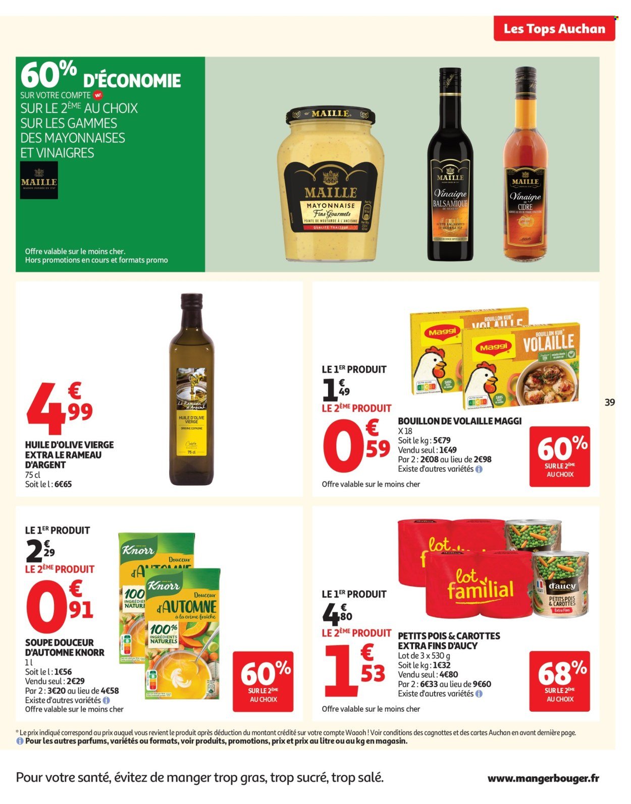 Catalogue AUCHAN - Les Halles d'automne : les prix bas, c'est toujours de saison (2025-09-30 - 2025-10-12)
