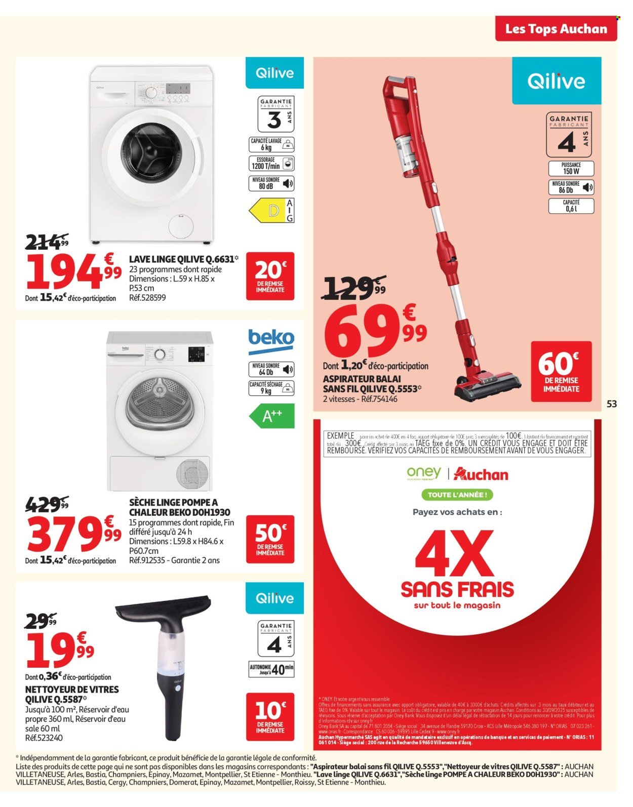 Catalogue AUCHAN - Les Halles d'automne : les prix bas, c'est toujours de saison (2025-09-30 - 2025-10-12)