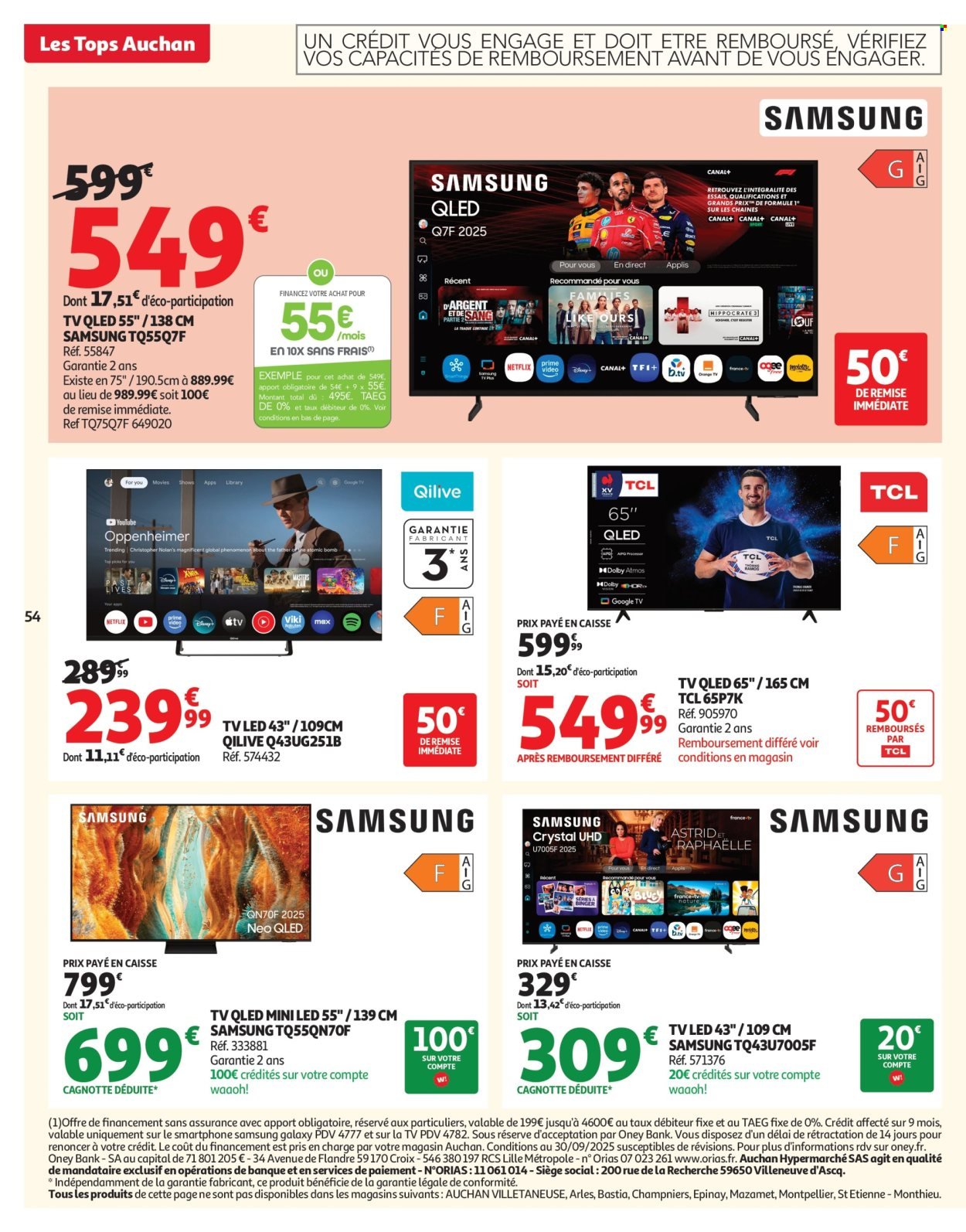 Catalogue AUCHAN - Les Halles d'automne : les prix bas, c'est toujours de saison (2025-09-30 - 2025-10-12)