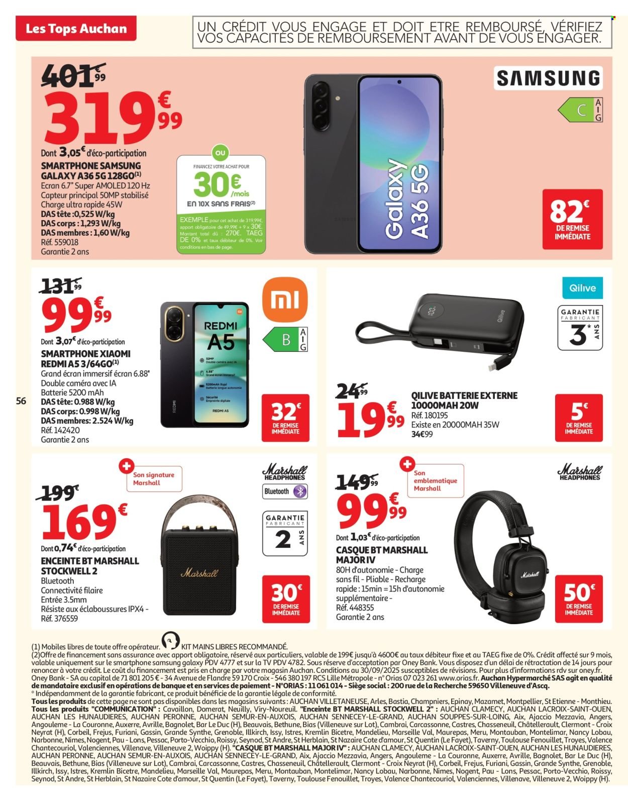 Catalogue AUCHAN - Les Halles d'automne : les prix bas, c'est toujours de saison (2025-09-30 - 2025-10-12)
