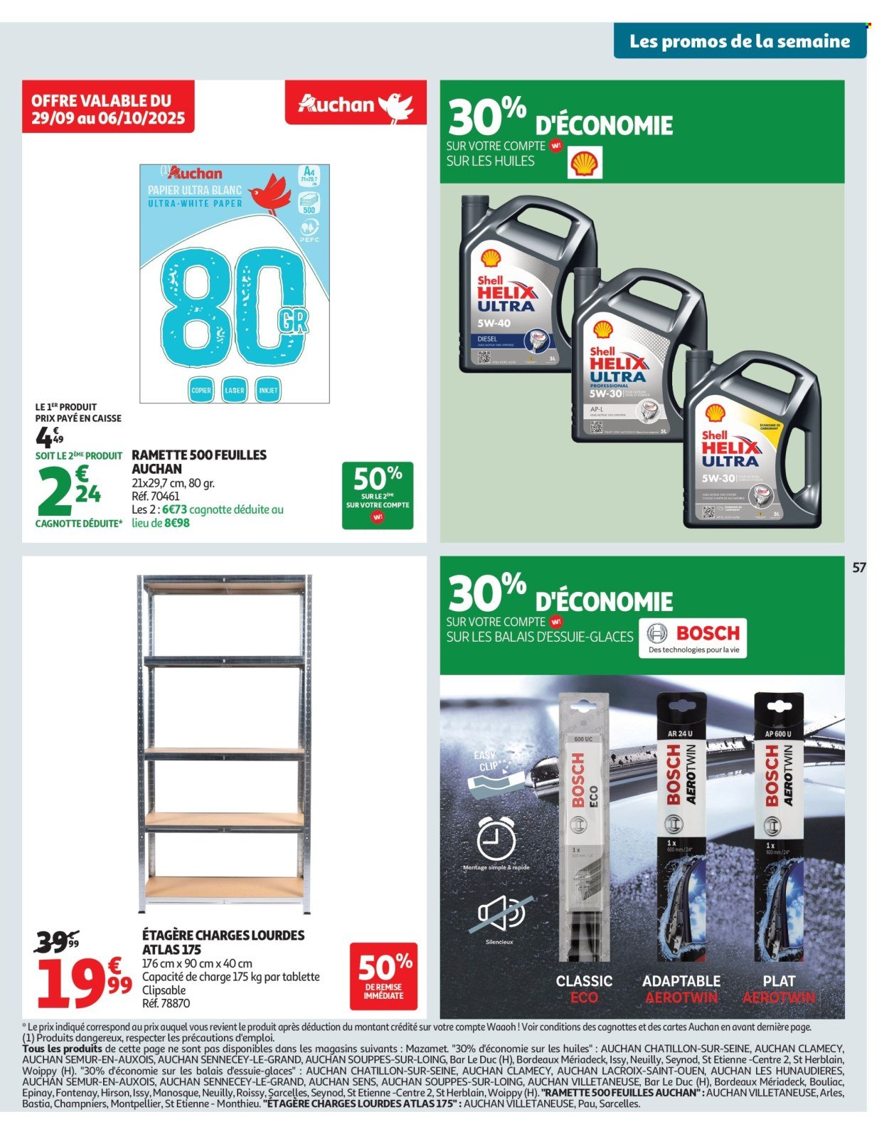 Catalogue AUCHAN - Les Halles d'automne : les prix bas, c'est toujours de saison (2025-09-30 - 2025-10-12)