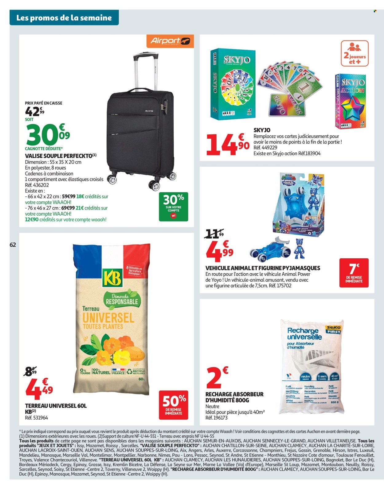 Catalogue AUCHAN - Les Halles d'automne : les prix bas, c'est toujours de saison (2025-09-30 - 2025-10-12)