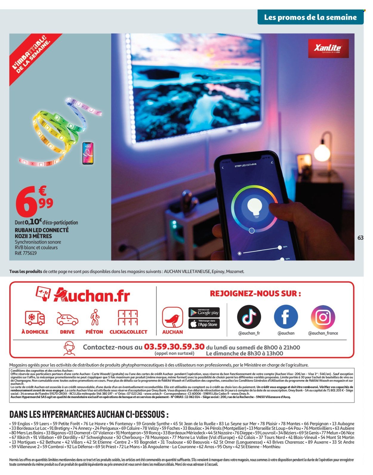 Catalogue AUCHAN - Les Halles d'automne : les prix bas, c'est toujours de saison (2025-09-30 - 2025-10-12)
