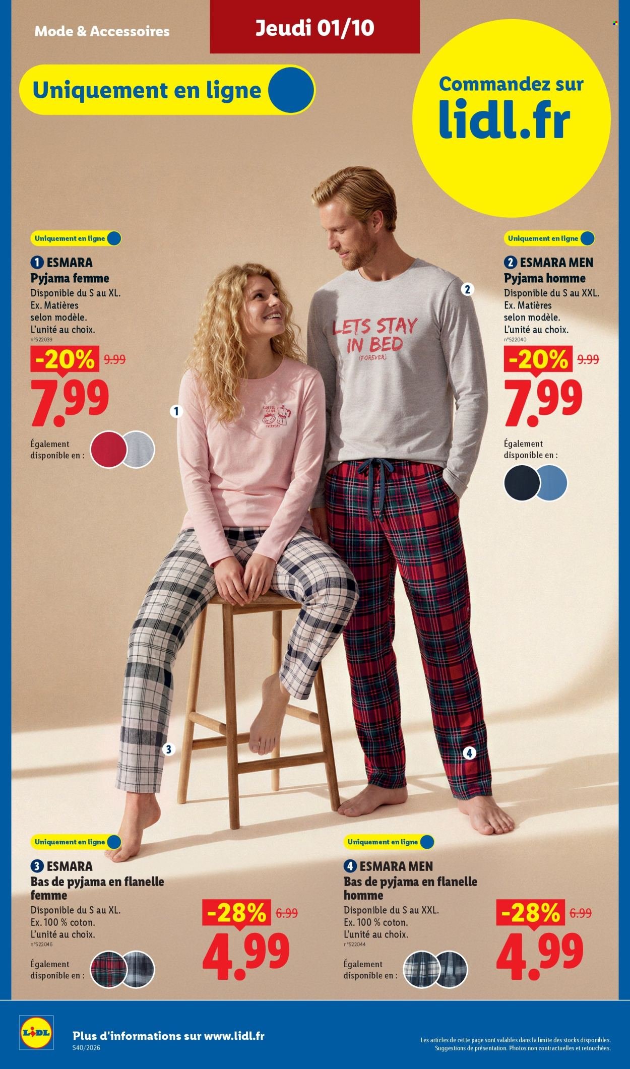 Catalogue LIDL - Les Exclus Web de la semaine