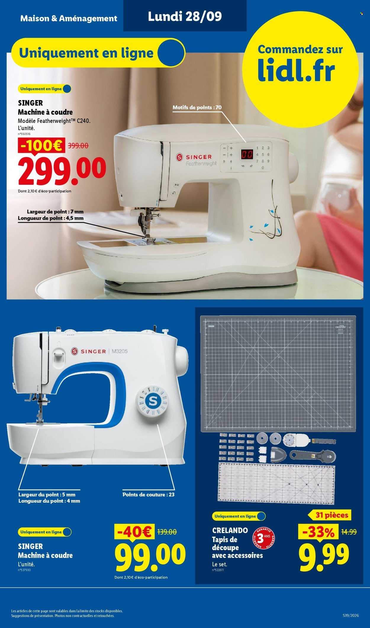 Catalogue LIDL - Les Exclus Web de la semaine