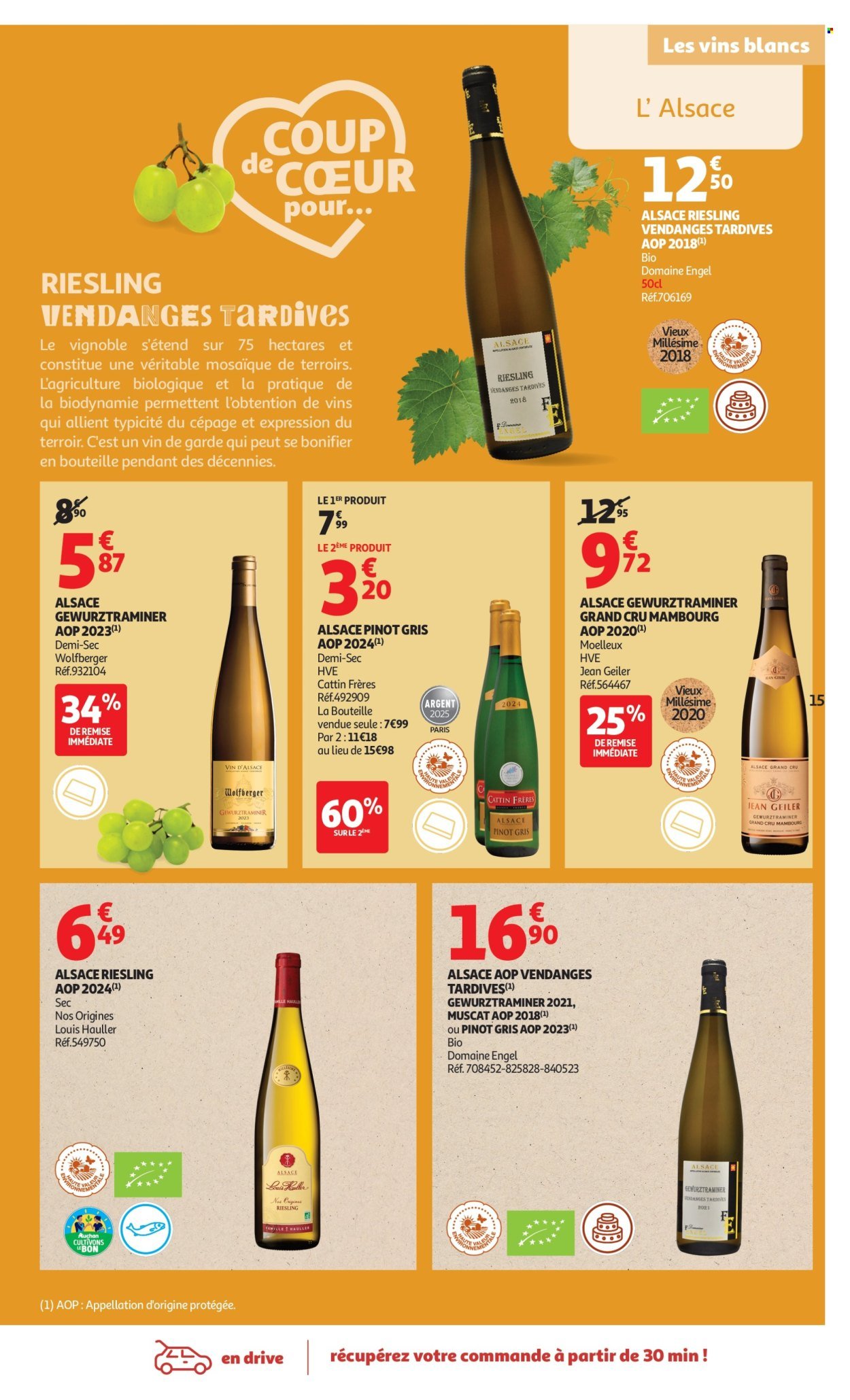 Catalogue AUCHAN - Foire aux Vins dans votre supermarché (2025-09-09 - 2025-09-27)