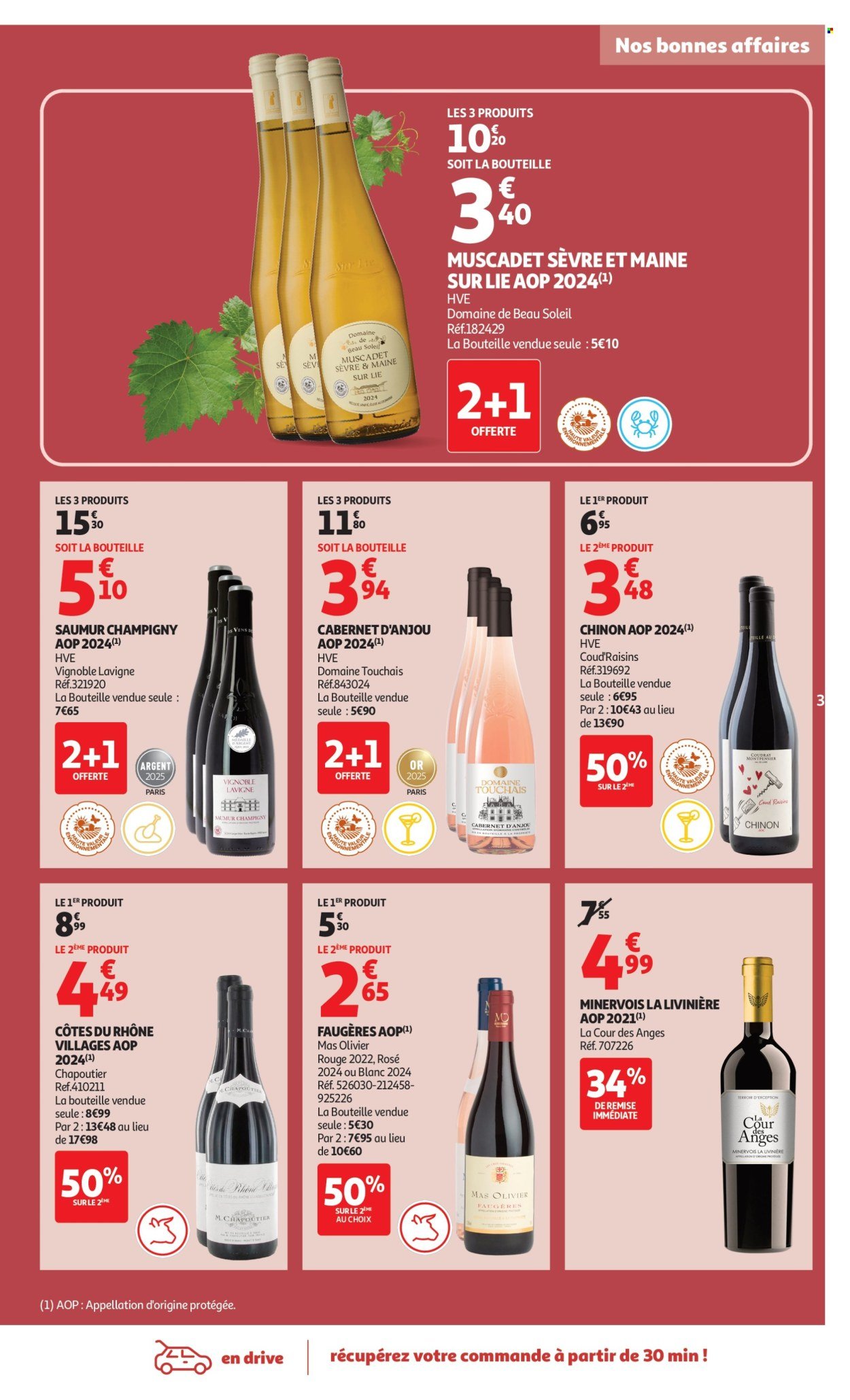 Catalogue AUCHAN - Foire aux Vins dans votre supermarché (2025-09-09 - 2025-09-27)