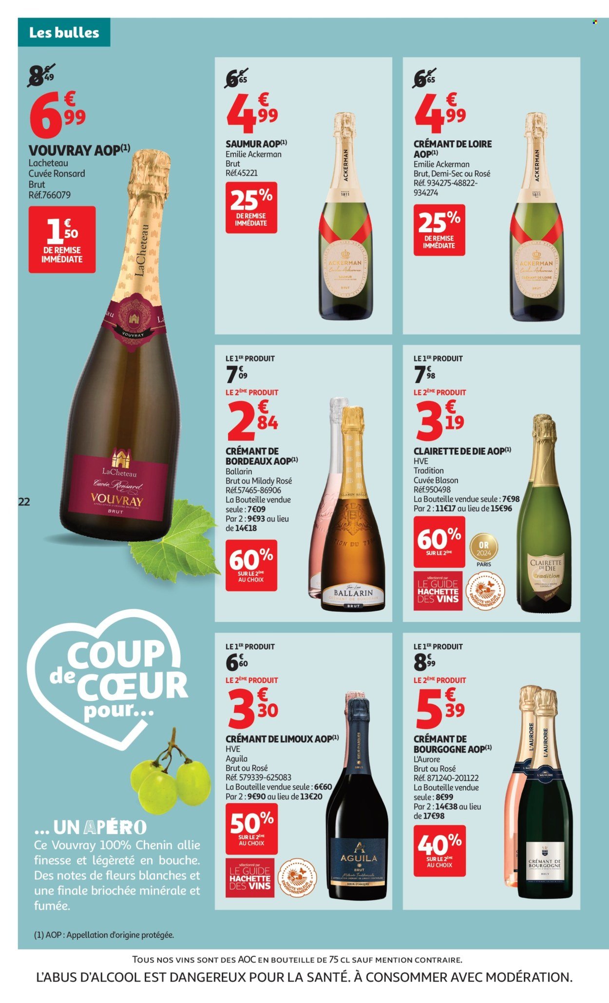 Catalogue AUCHAN - Foire aux Vins dans votre supermarché (2025-09-09 - 2025-09-27)