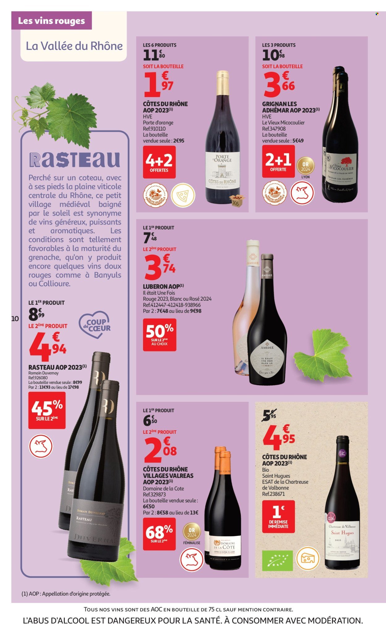 Catalogue AUCHAN - Foire aux Vins dans votre supermarché (2025-09-09 - 2025-09-27)