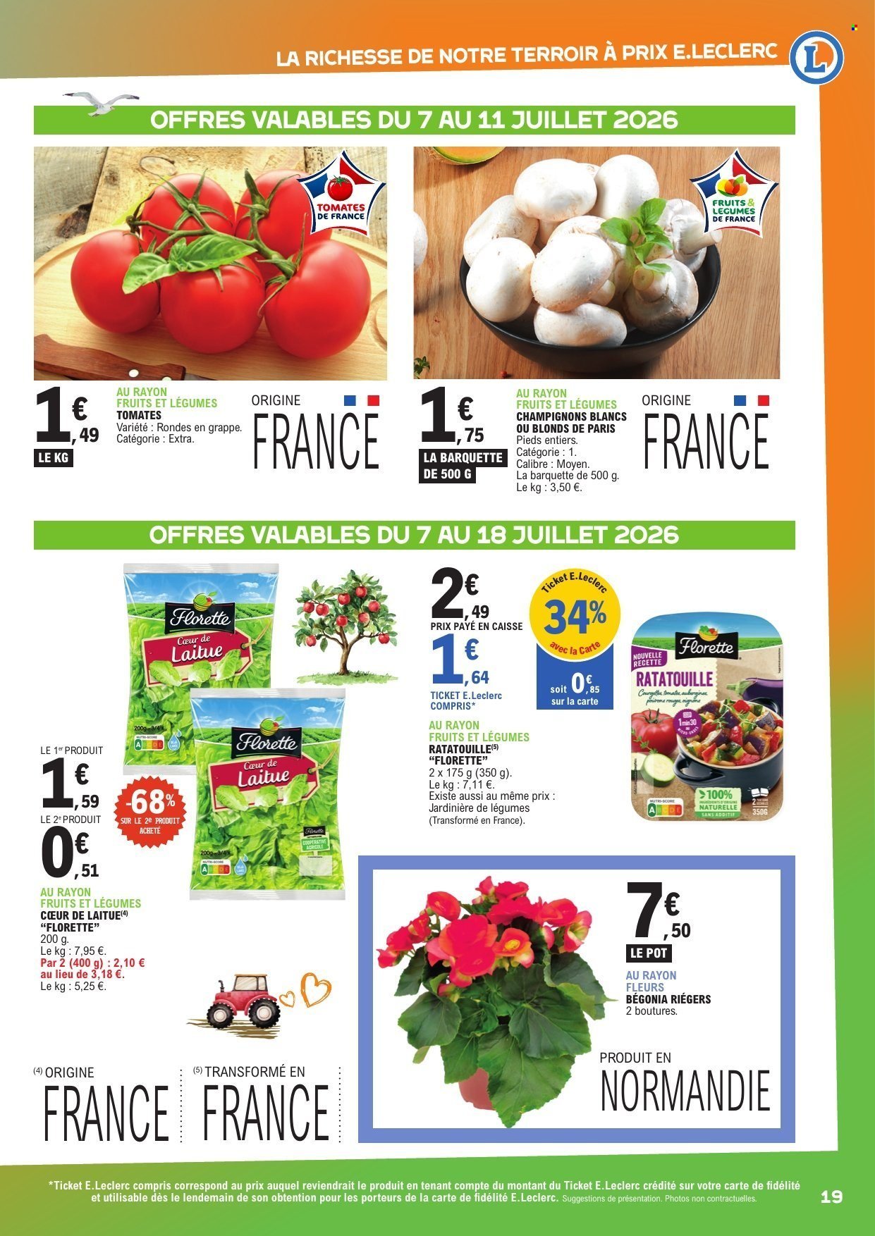 Catalogue E.LECLERC - Spécial Normandie