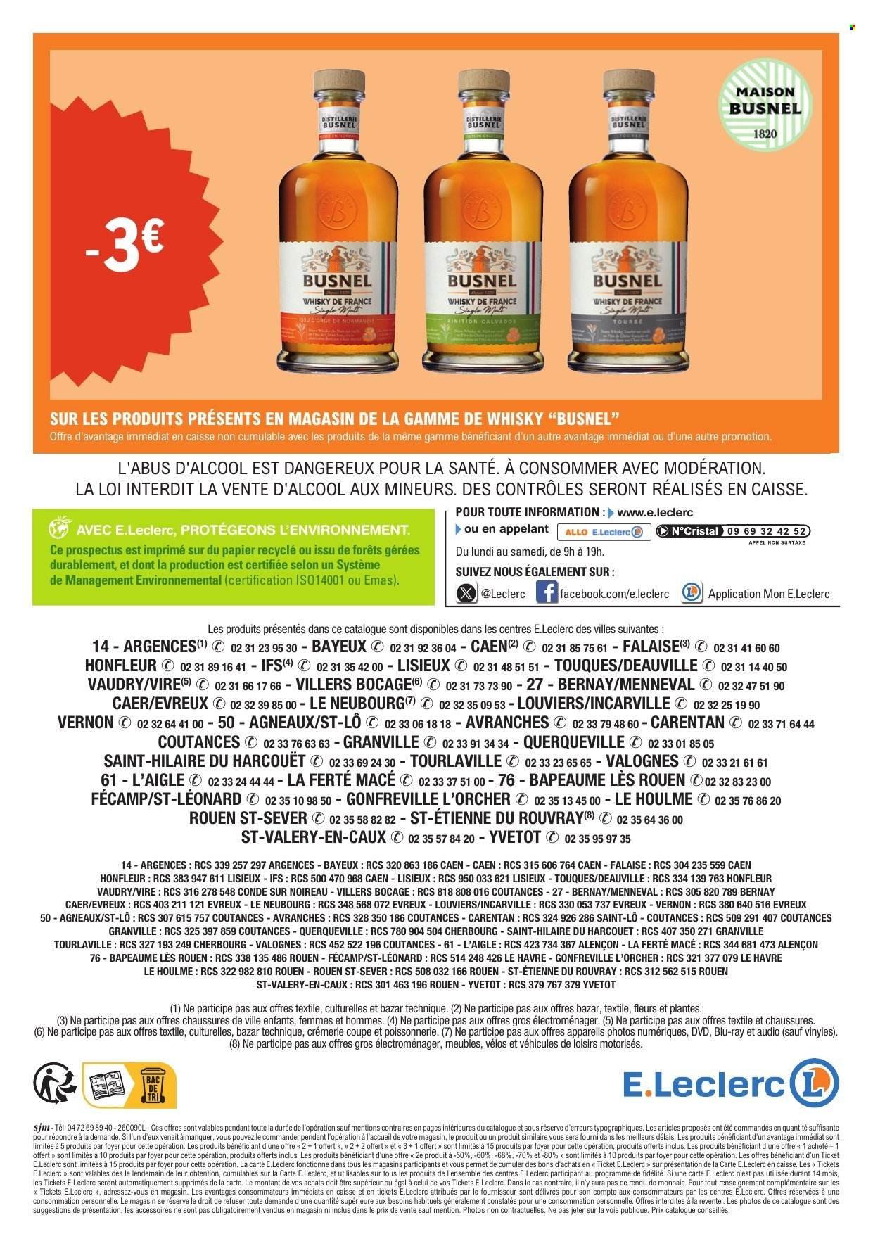 Catalogue E.LECLERC - Spécial Normandie