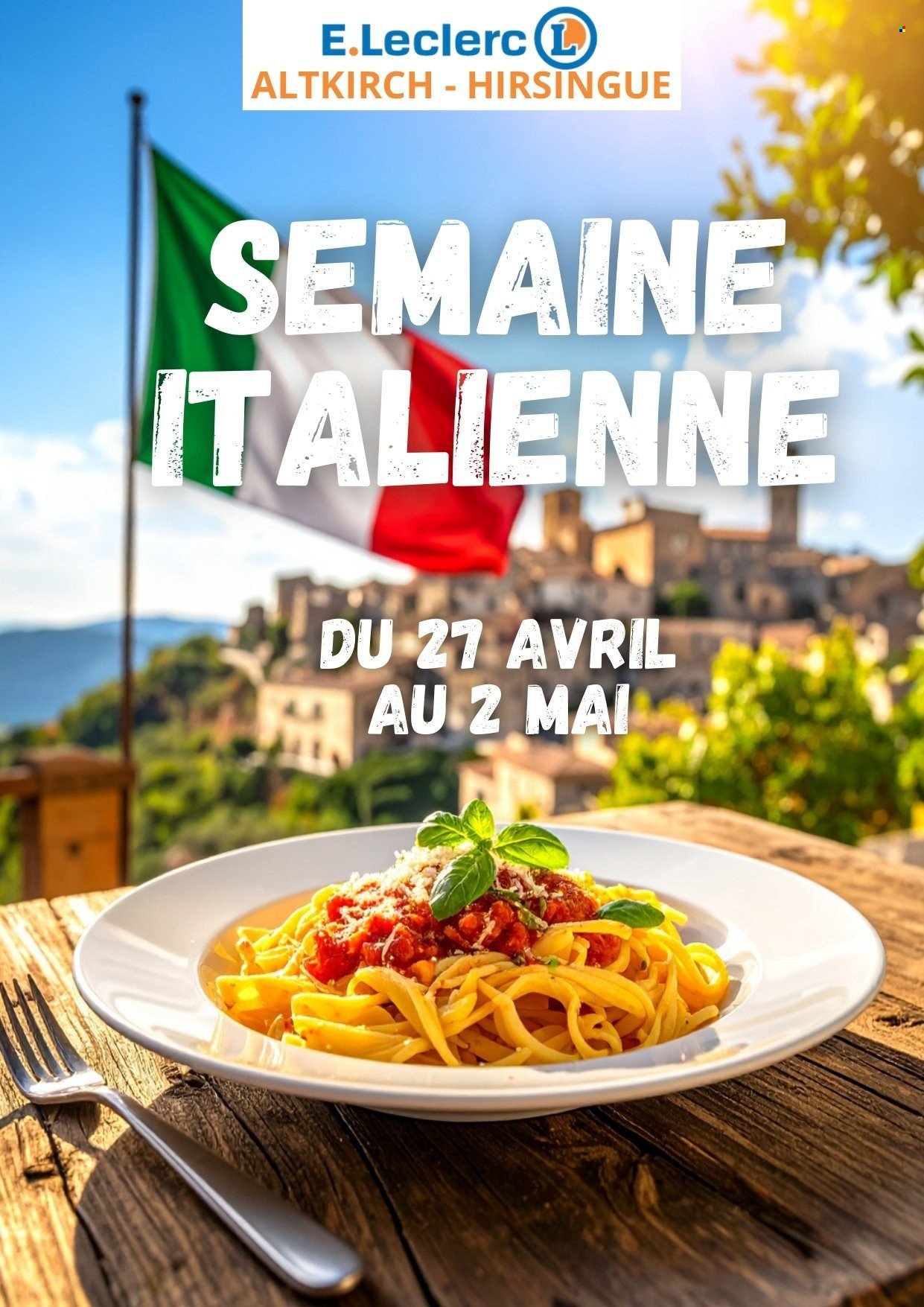 Catalogue E.LECLERC - SEMAINE ITALIENNE
