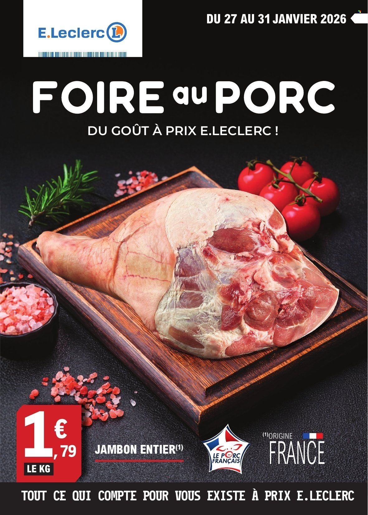 Catalogue E.LECLERC - FOIRE AU PORC