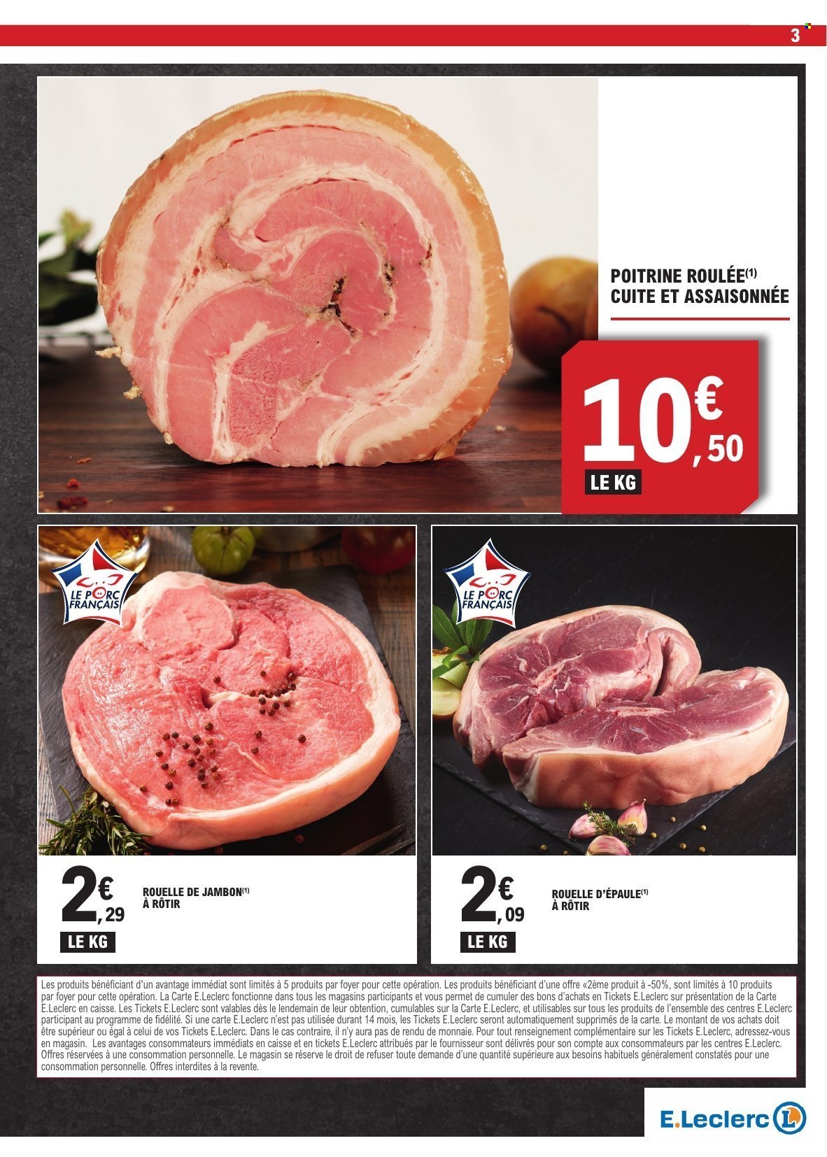 Catalogue E.LECLERC - FOIRE AU PORC