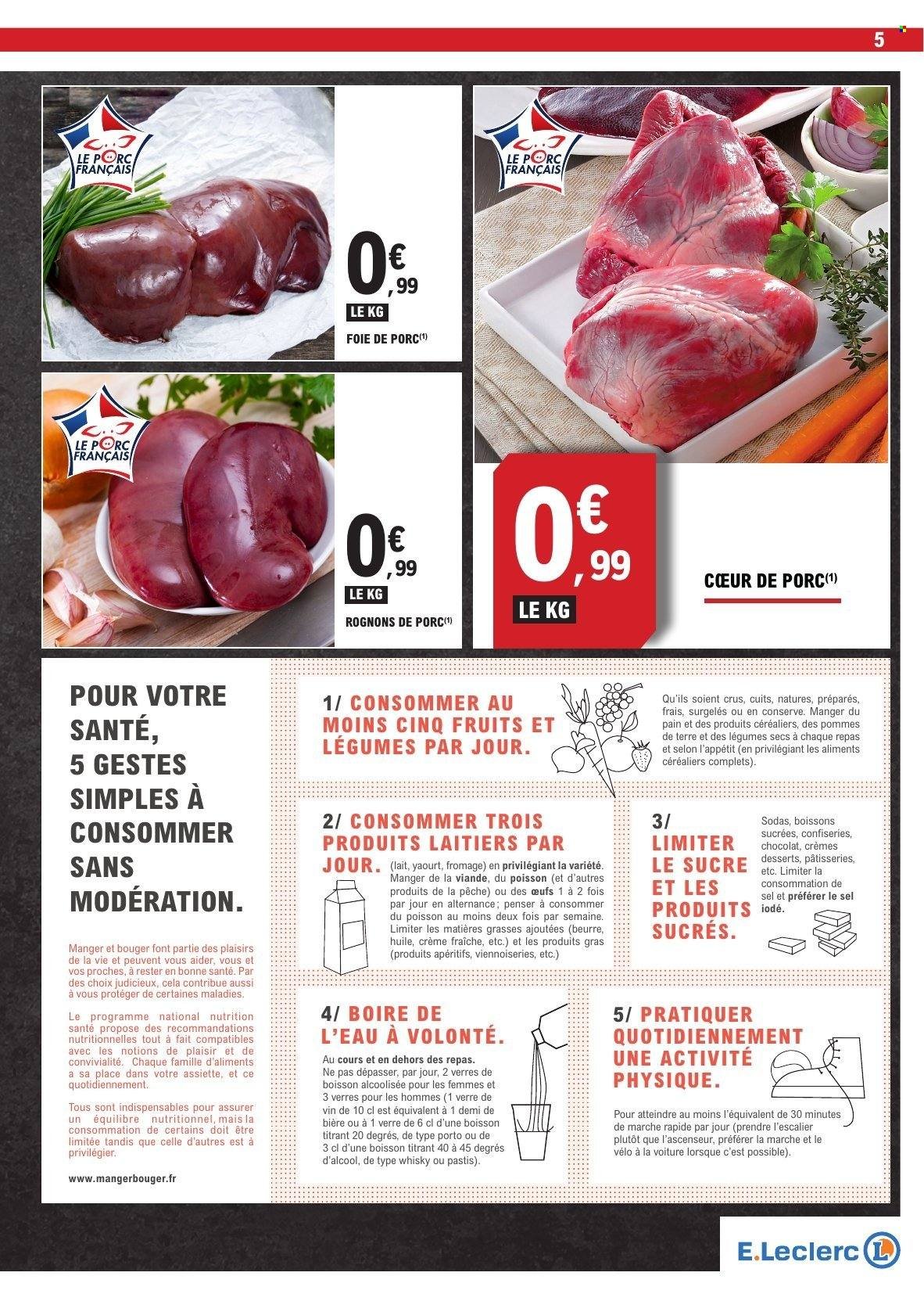Catalogue E.LECLERC - FOIRE AU PORC