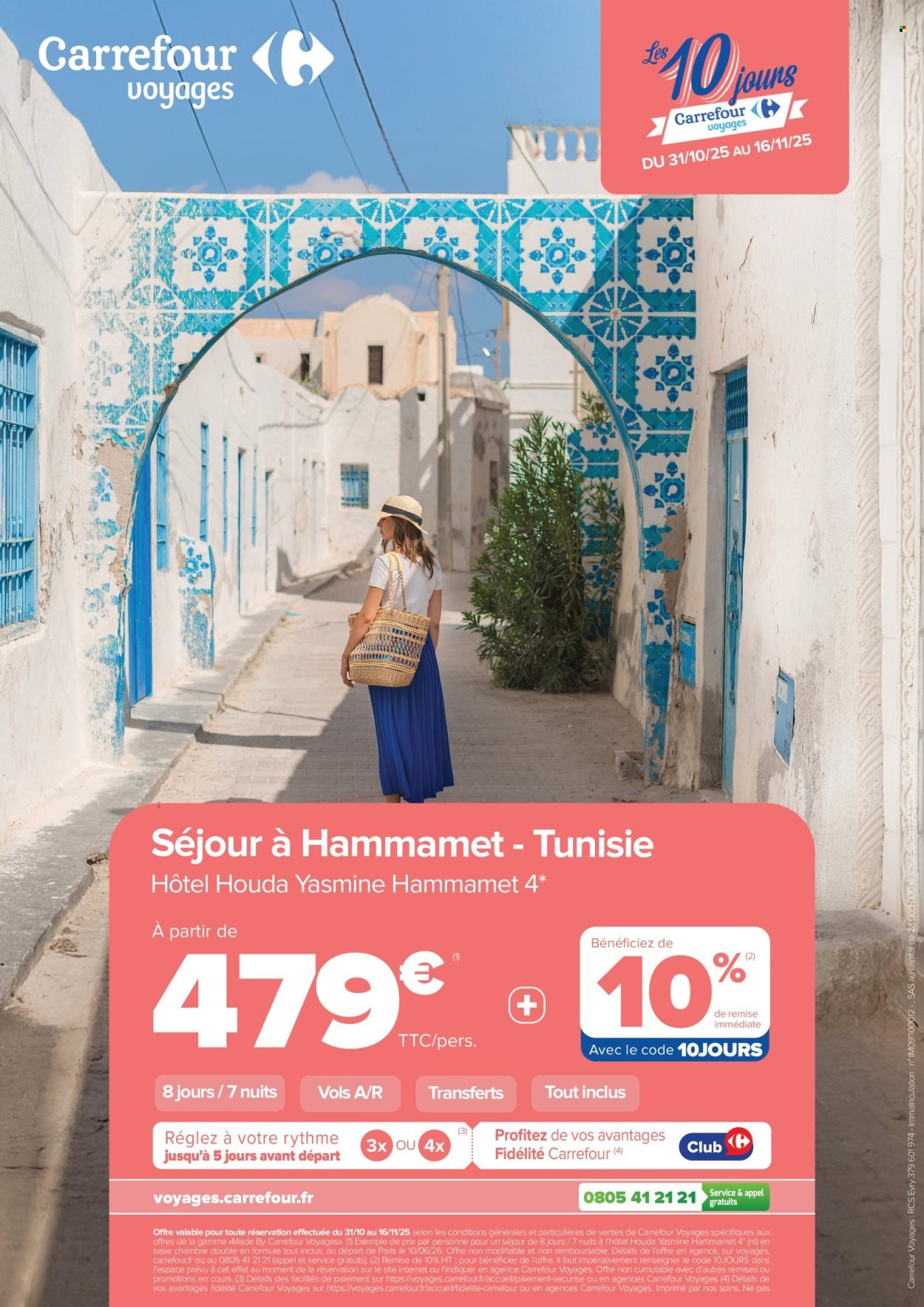 Catalogue CARREFOUR - LES 10 JOURS CARREFOUR VOYAGES