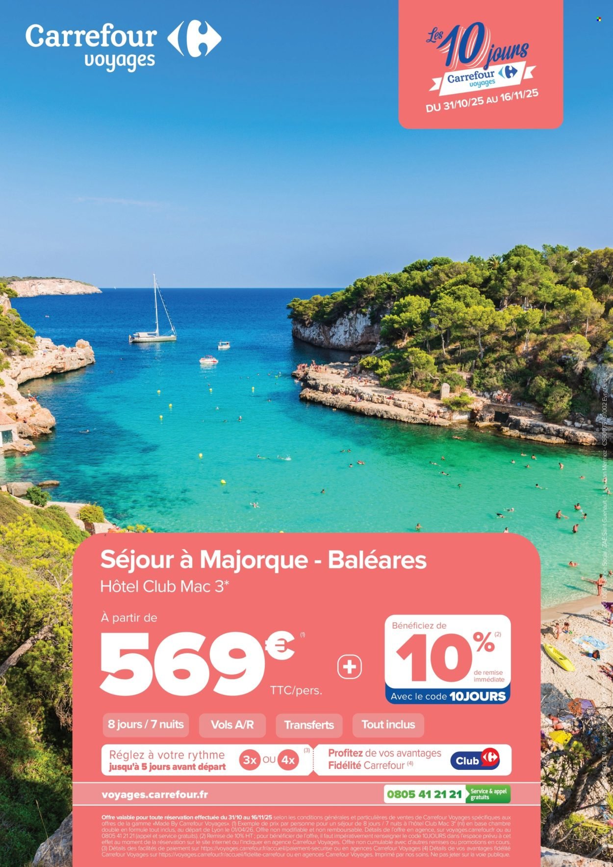 Catalogue CARREFOUR - LES 10 JOURS CARREFOUR VOYAGES