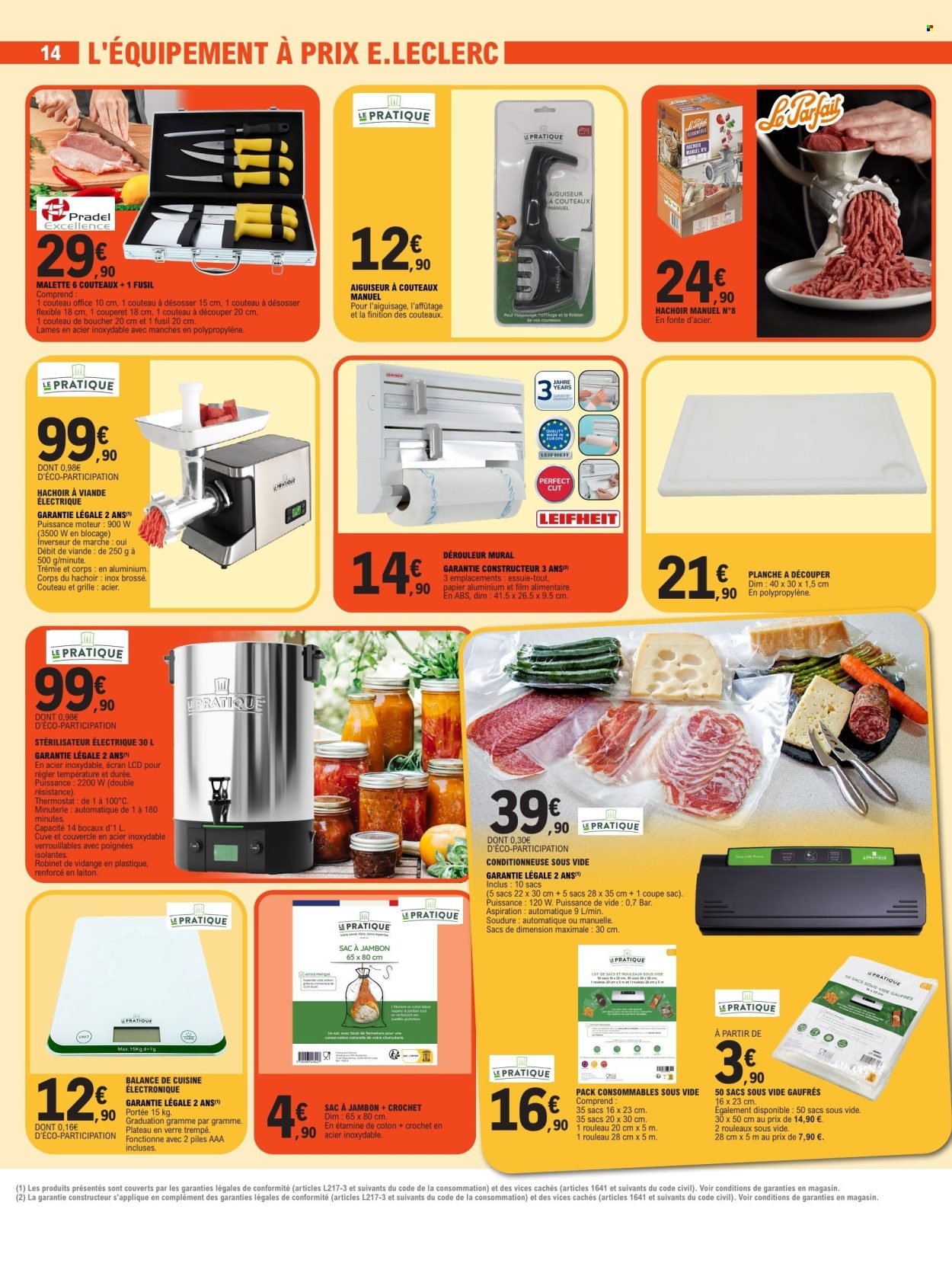 Catalogue E.LECLERC - FOIRE AU GRAS