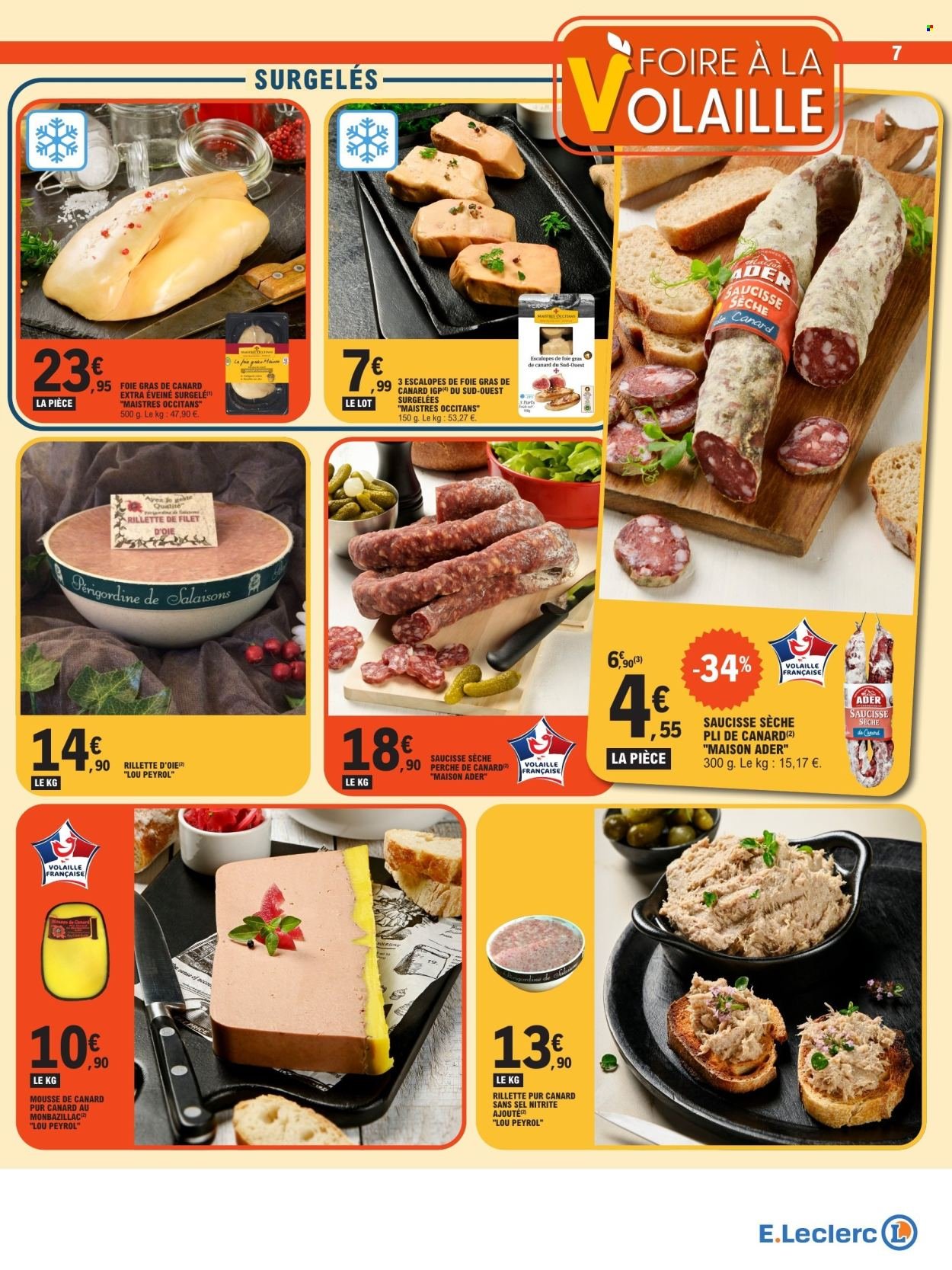 Catalogue E.LECLERC - FOIRE AU GRAS