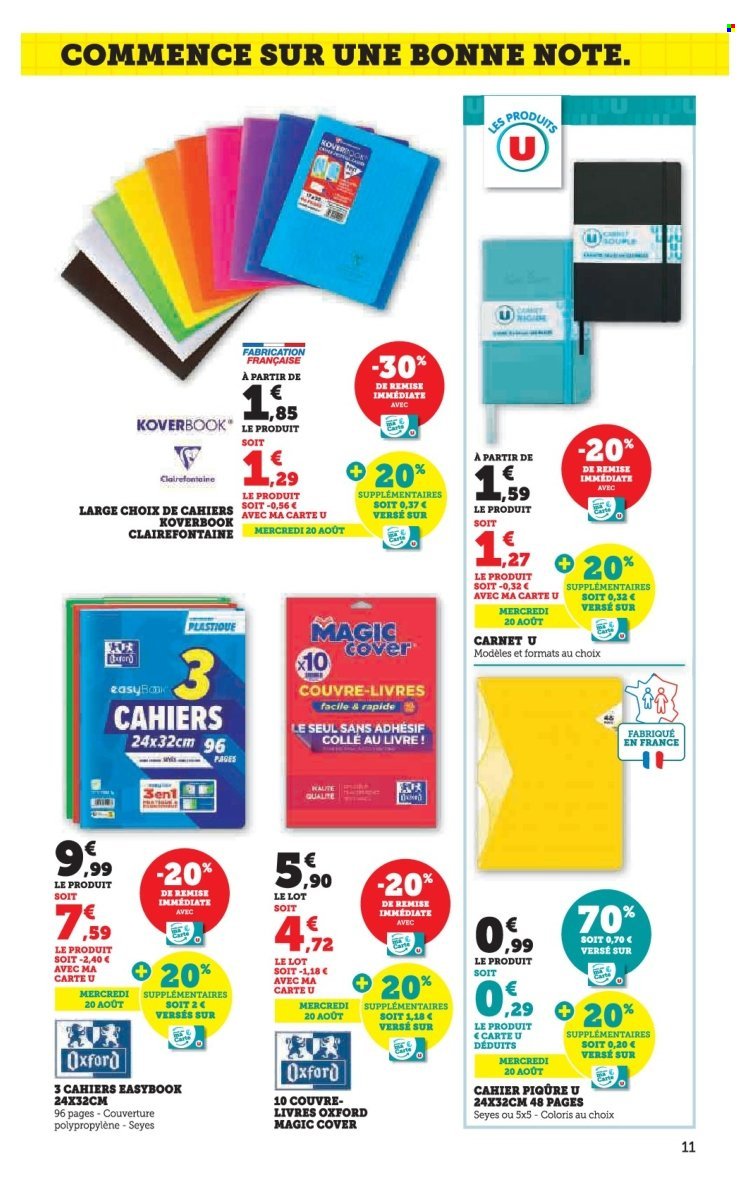 Catalogue HYPER U - Les prix bas Spécial Rentrée (2025-08-12 - 2025-09-07)