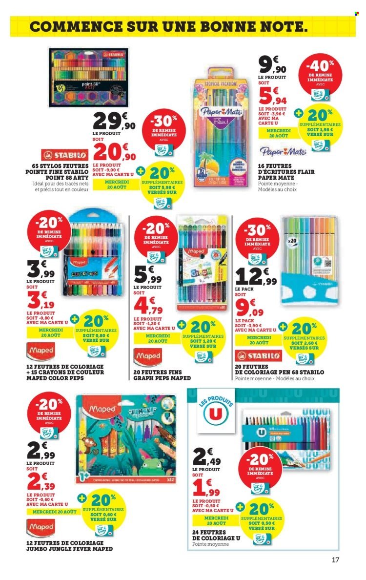 Catalogue HYPER U - Les prix bas Spécial Rentrée (2025-08-12 - 2025-09-07)