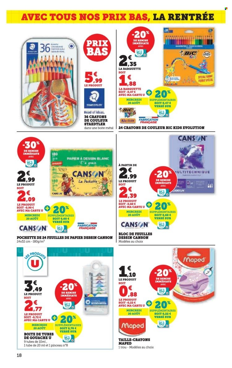 Catalogue HYPER U - Les prix bas Spécial Rentrée (2025-08-12 - 2025-09-07)