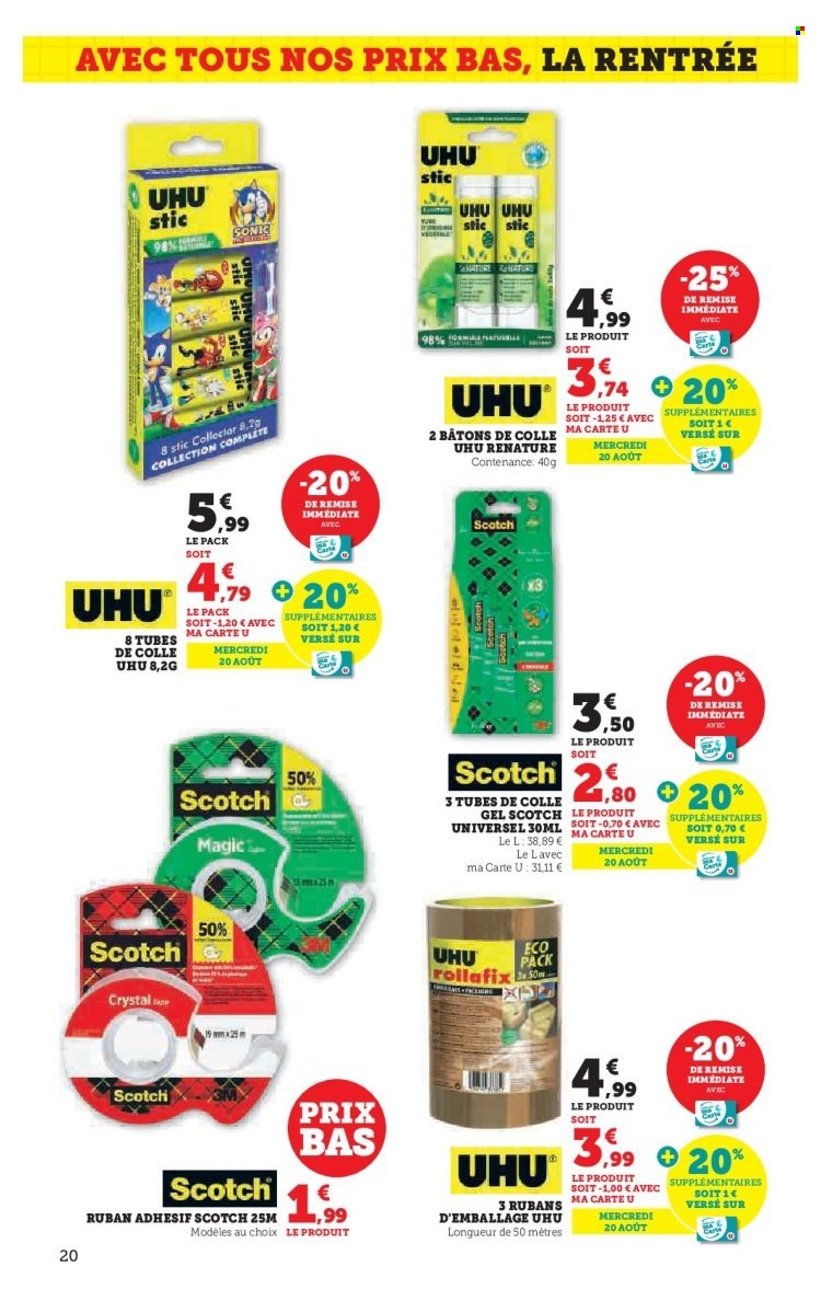 Catalogue HYPER U - Les prix bas Spécial Rentrée (2025-08-12 - 2025-09-07)