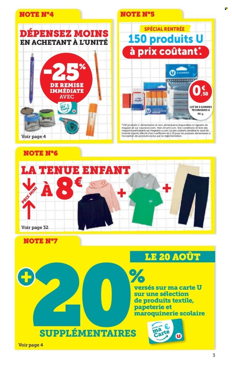 Catalogue HYPER U - Les prix bas Spécial Rentrée (2025-08-12 - 2025-09-07)