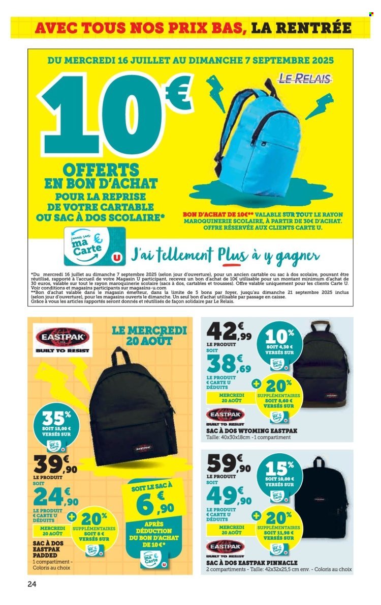 Catalogue HYPER U - Les prix bas Spécial Rentrée (2025-08-12 - 2025-09-07)