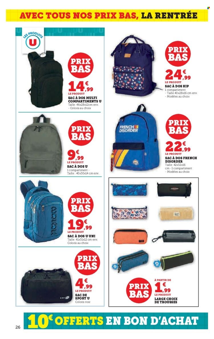 Catalogue HYPER U - Les prix bas Spécial Rentrée (2025-08-12 - 2025-09-07)