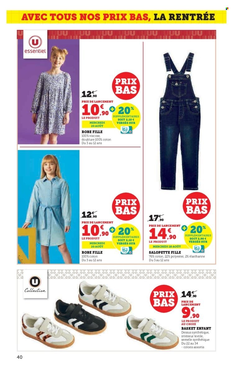 Catalogue HYPER U - Les prix bas Spécial Rentrée (2025-08-12 - 2025-09-07)