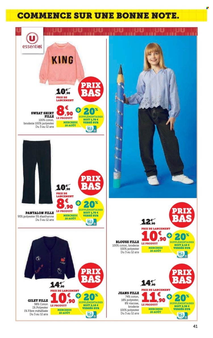 Catalogue HYPER U - Les prix bas Spécial Rentrée (2025-08-12 - 2025-09-07)