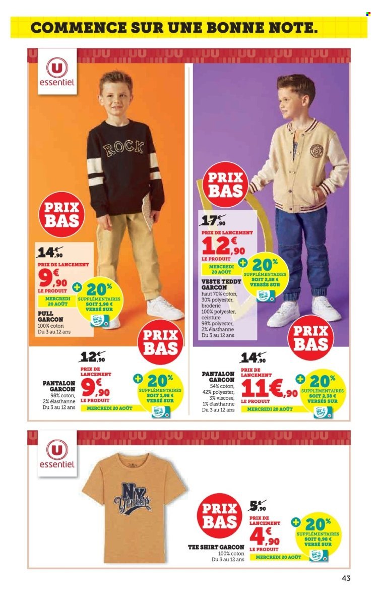 Catalogue HYPER U - Les prix bas Spécial Rentrée (2025-08-12 - 2025-09-07)