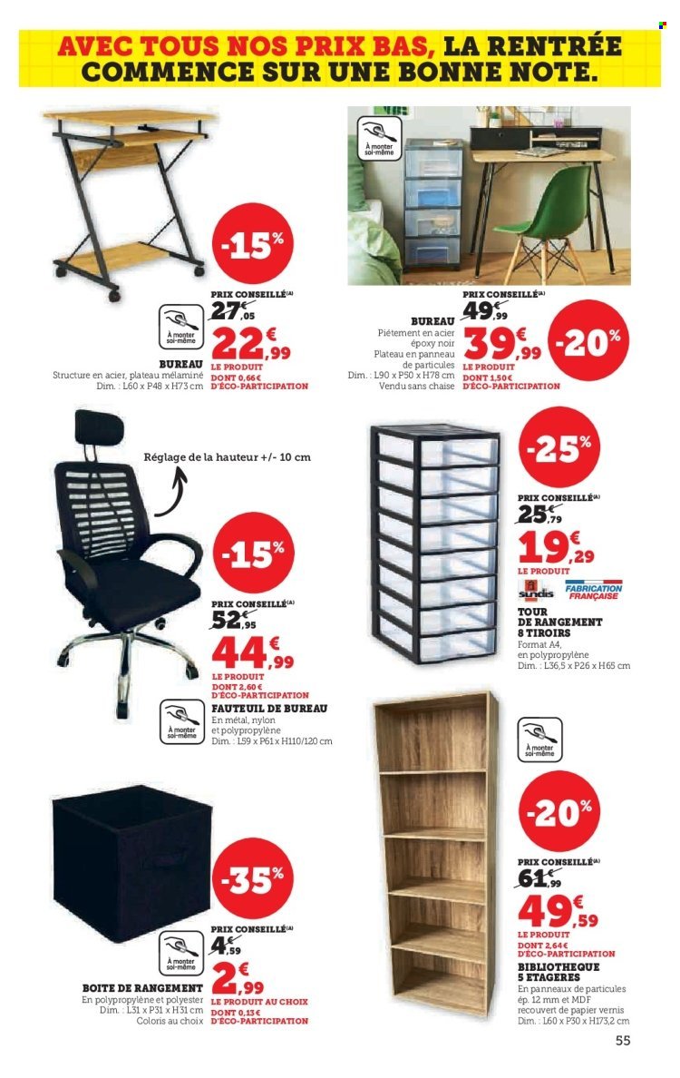 Catalogue HYPER U - Les prix bas Spécial Rentrée (2025-08-12 - 2025-09-07)