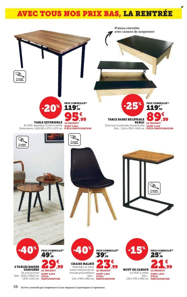 Catalogue HYPER U - Les prix bas Spécial Rentrée (2025-08-12 - 2025-09-07)