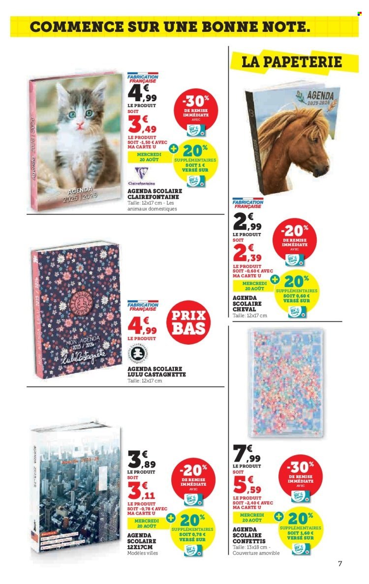 Catalogue HYPER U - Les prix bas Spécial Rentrée (2025-08-12 - 2025-09-07)