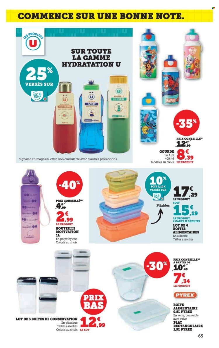 Catalogue HYPER U - Les prix bas Spécial Rentrée (2025-08-12 - 2025-09-07)