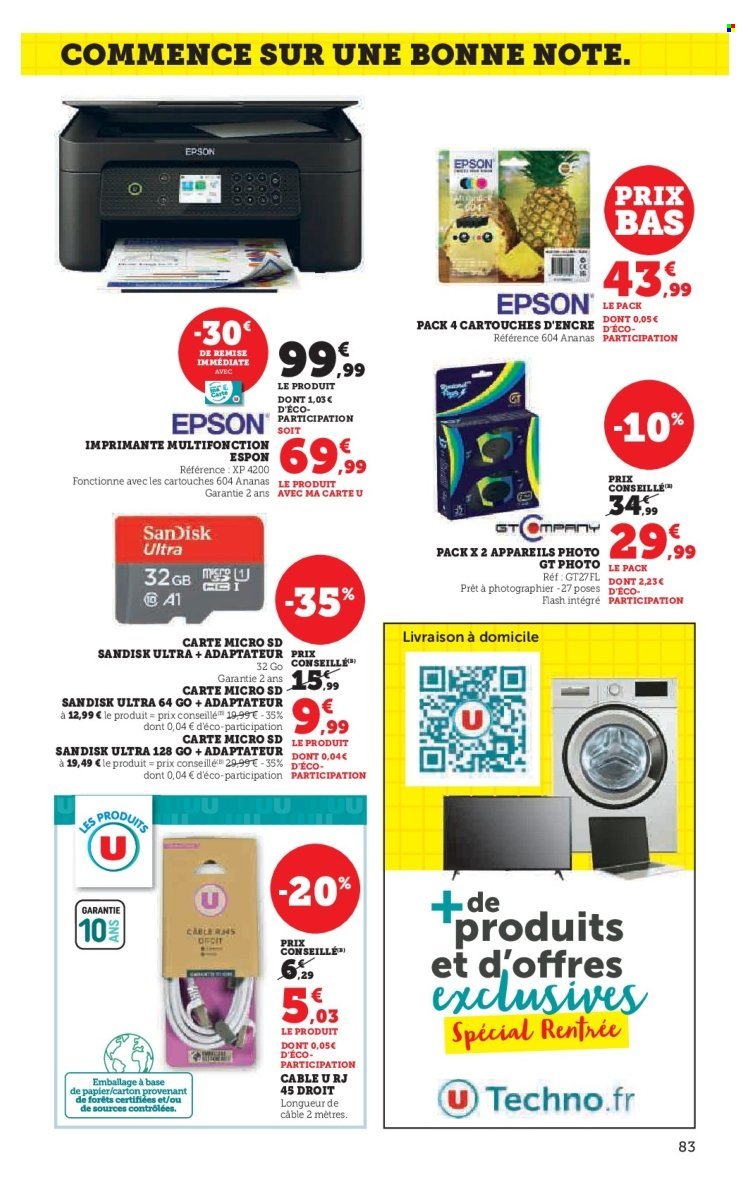 Catalogue HYPER U - Les prix bas Spécial Rentrée (2025-08-12 - 2025-09-07)