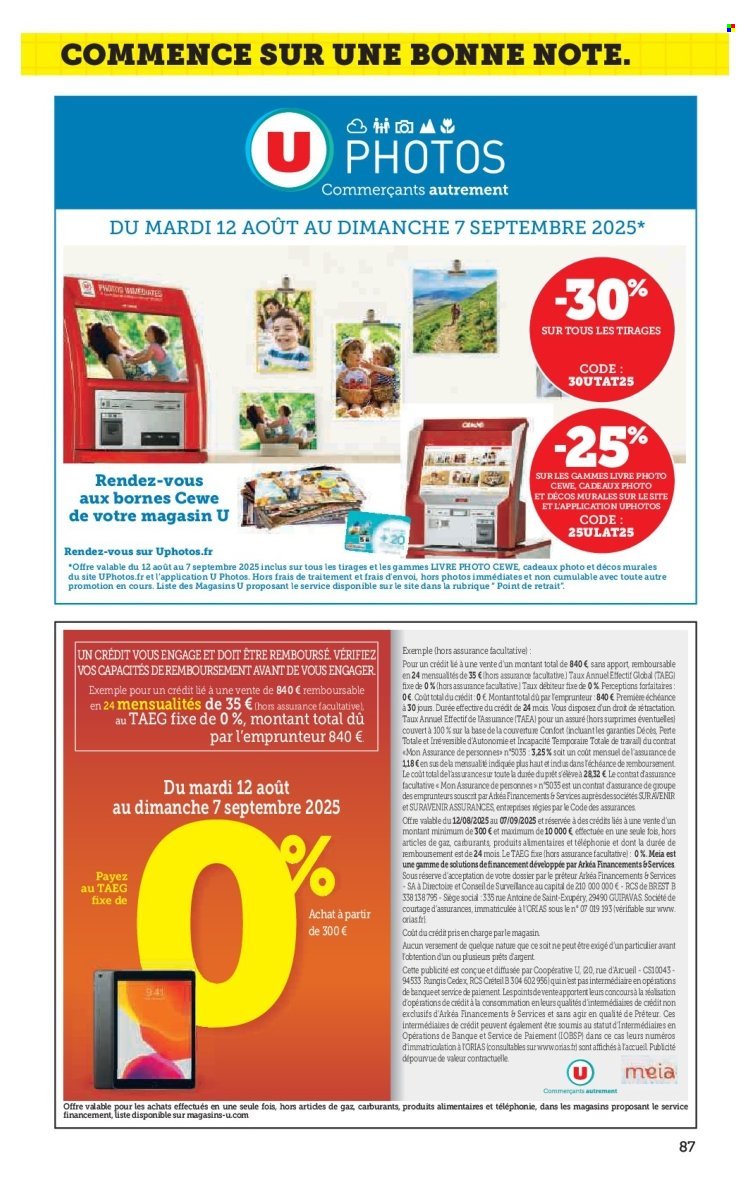 Catalogue HYPER U - Les prix bas Spécial Rentrée (2025-08-12 - 2025-09-07)