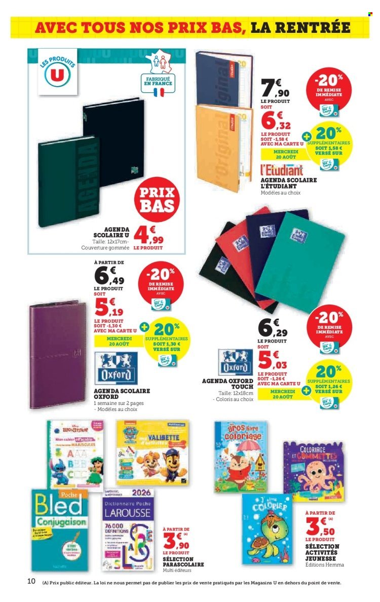 Catalogue HYPER U - Les prix bas Spécial Rentrée (2025-08-12 - 2025-09-07)