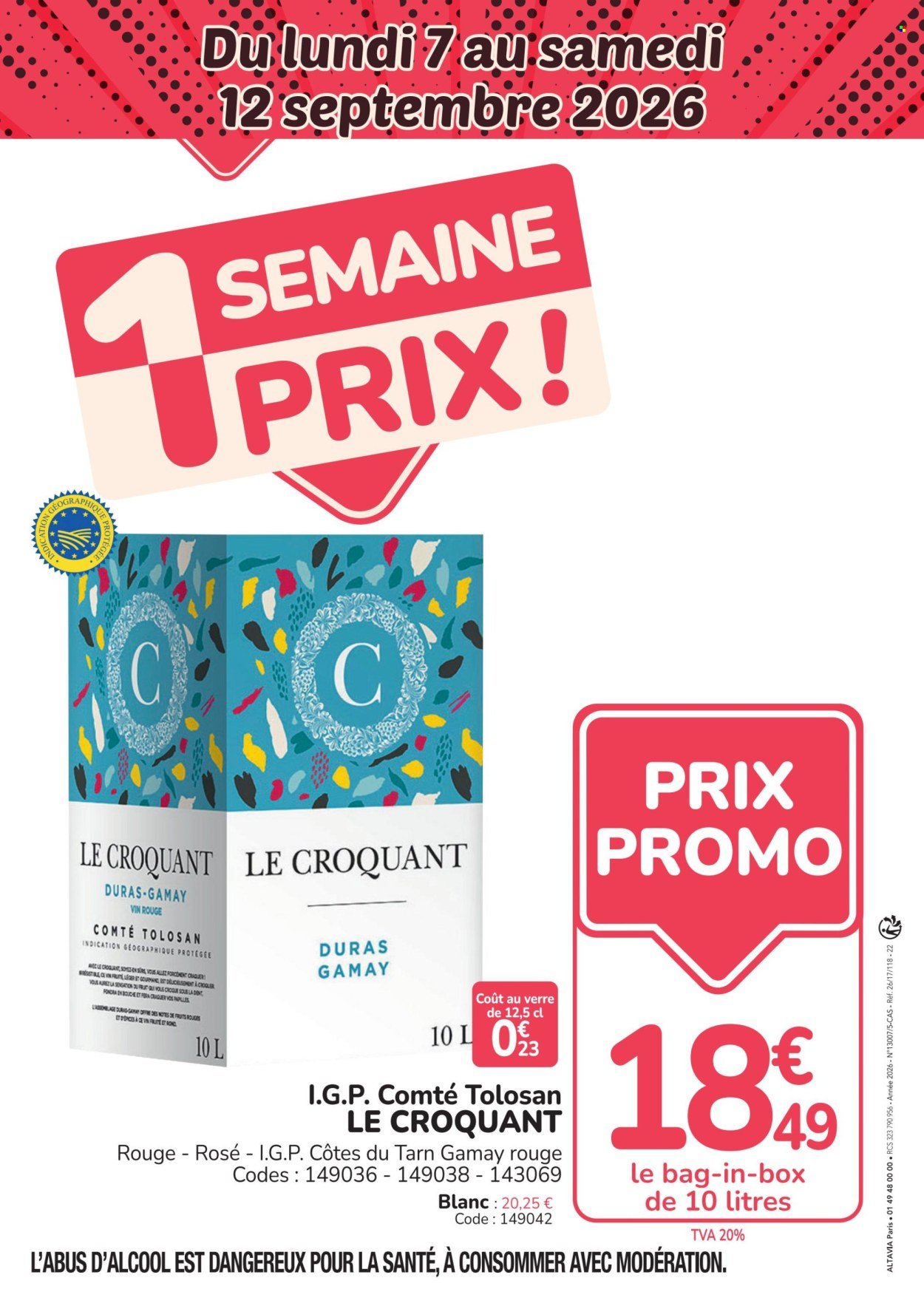 Catalogue PROMOCASH - 1 semaine prix