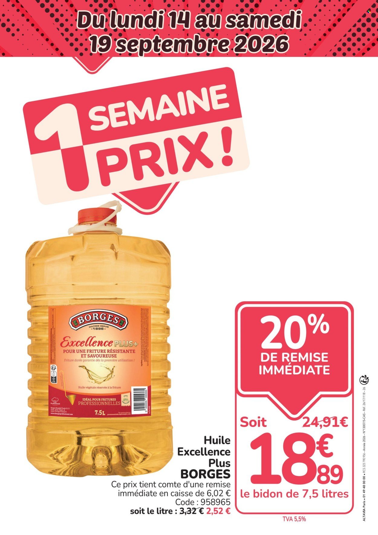 Catalogue PROMOCASH - 1 semaine prix