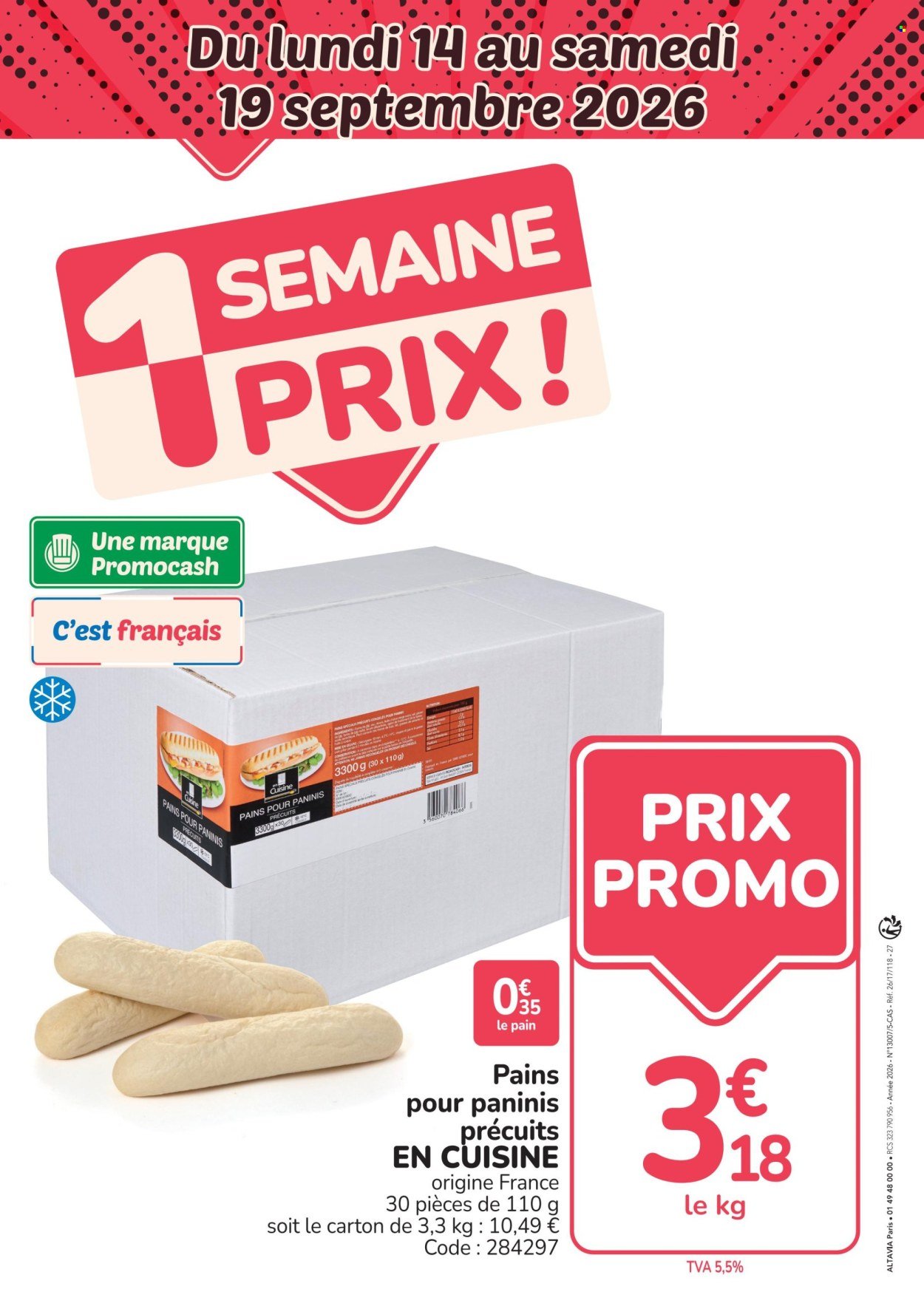 Catalogue PROMOCASH - 1 semaine prix