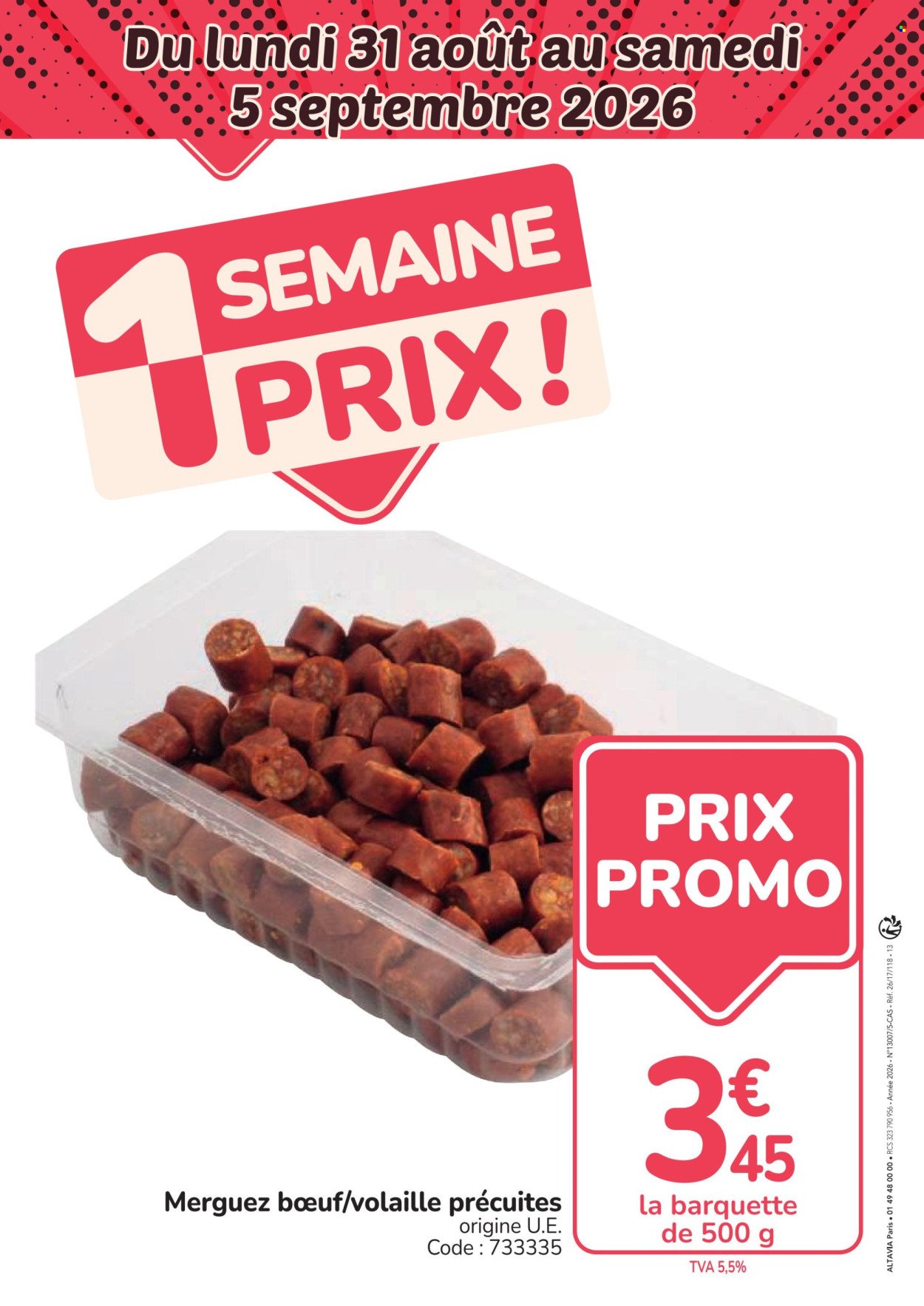 Catalogue PROMOCASH - 1 semaine prix