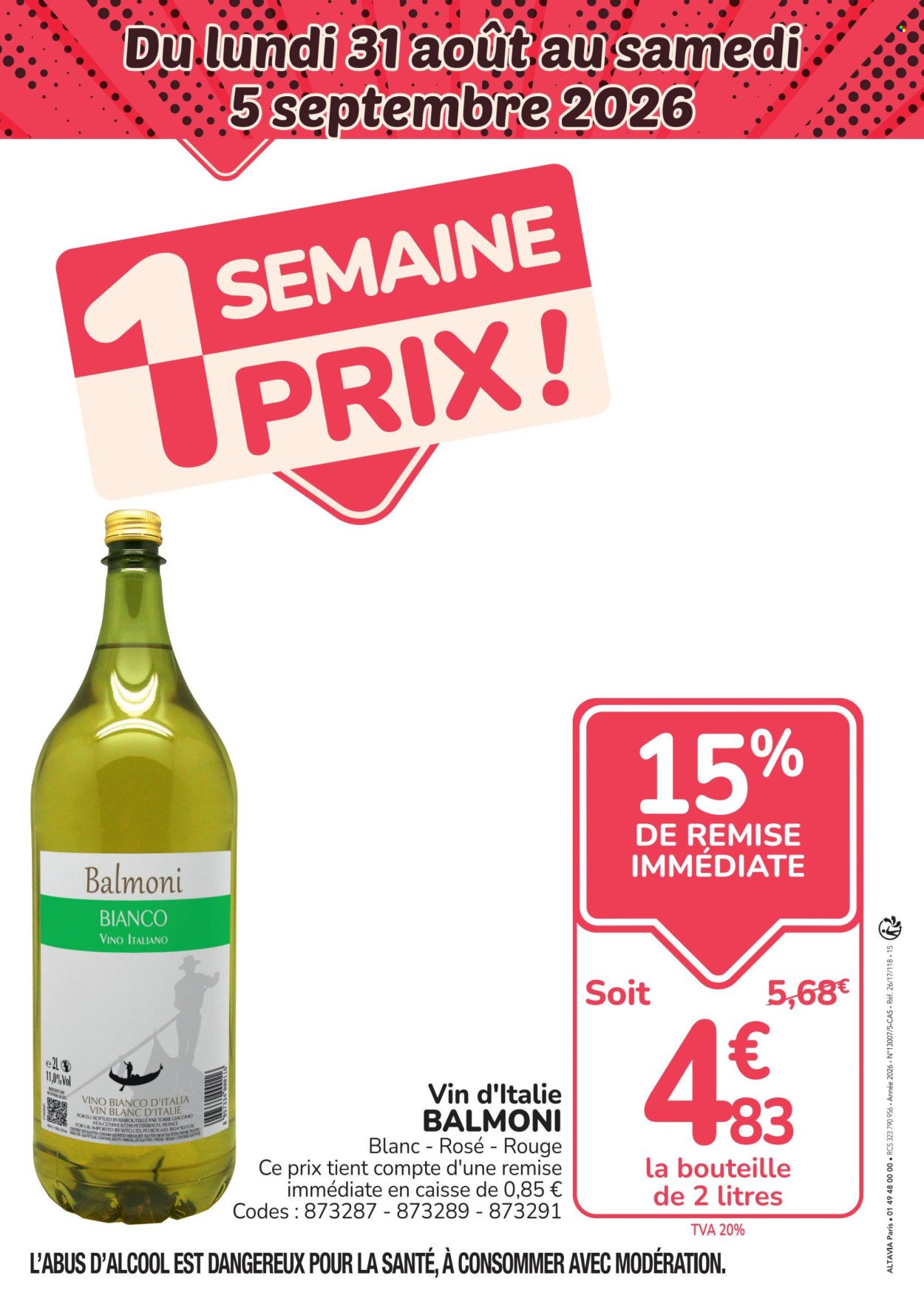 Catalogue PROMOCASH - 1 semaine prix