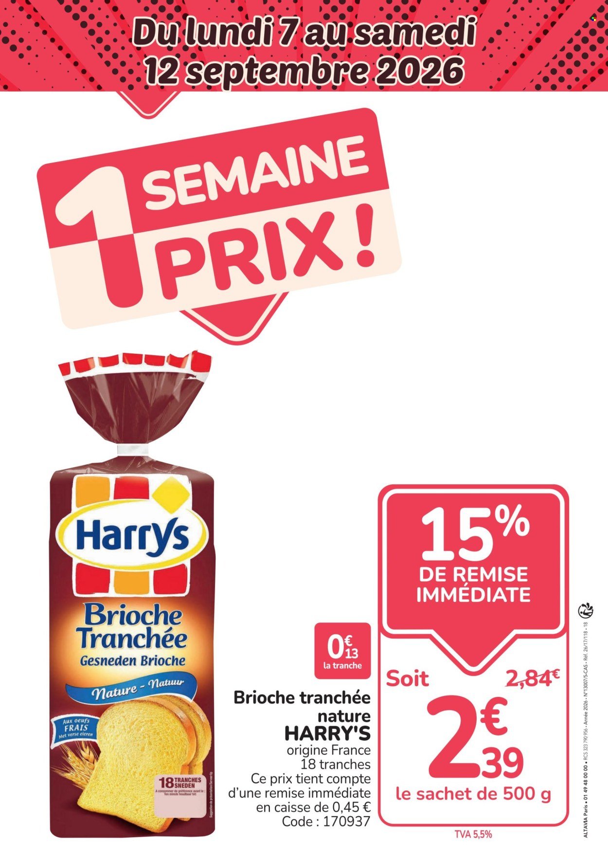 Catalogue PROMOCASH - 1 semaine prix